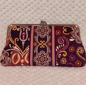 Vera Bradley Floral Patterned Clutch Bag